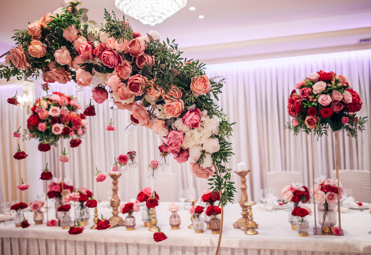 Wedding flower decoration